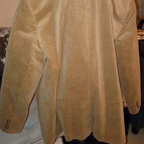 RALPH LAUREN LAUREN BULLION PLUS SIZE CAMEL WOMEN'S CORDOROY BLAZER   NWT - Picture 12 of 12